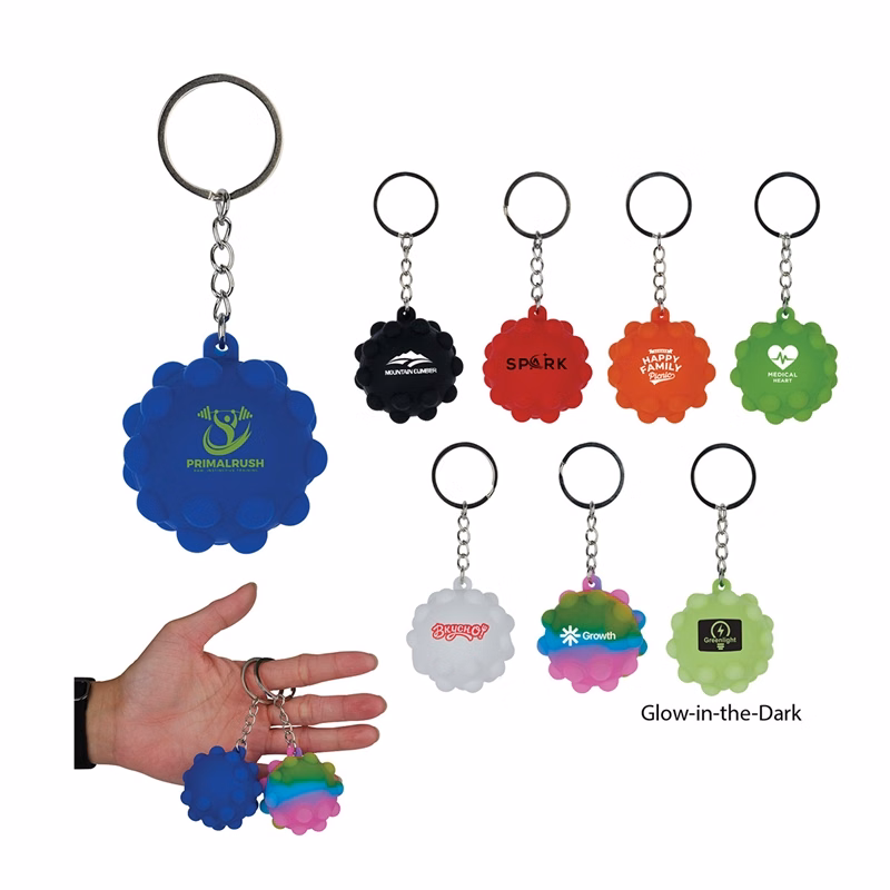 Lala Push Pop Ball Keyring