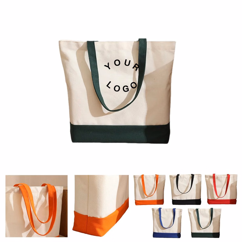 Lightweight Canvas Shoulder Bag For School And Work
