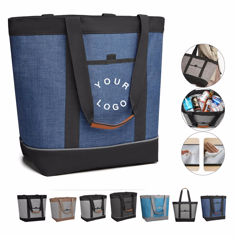 Durable Oxford Cooler Tote With Thermal Lining