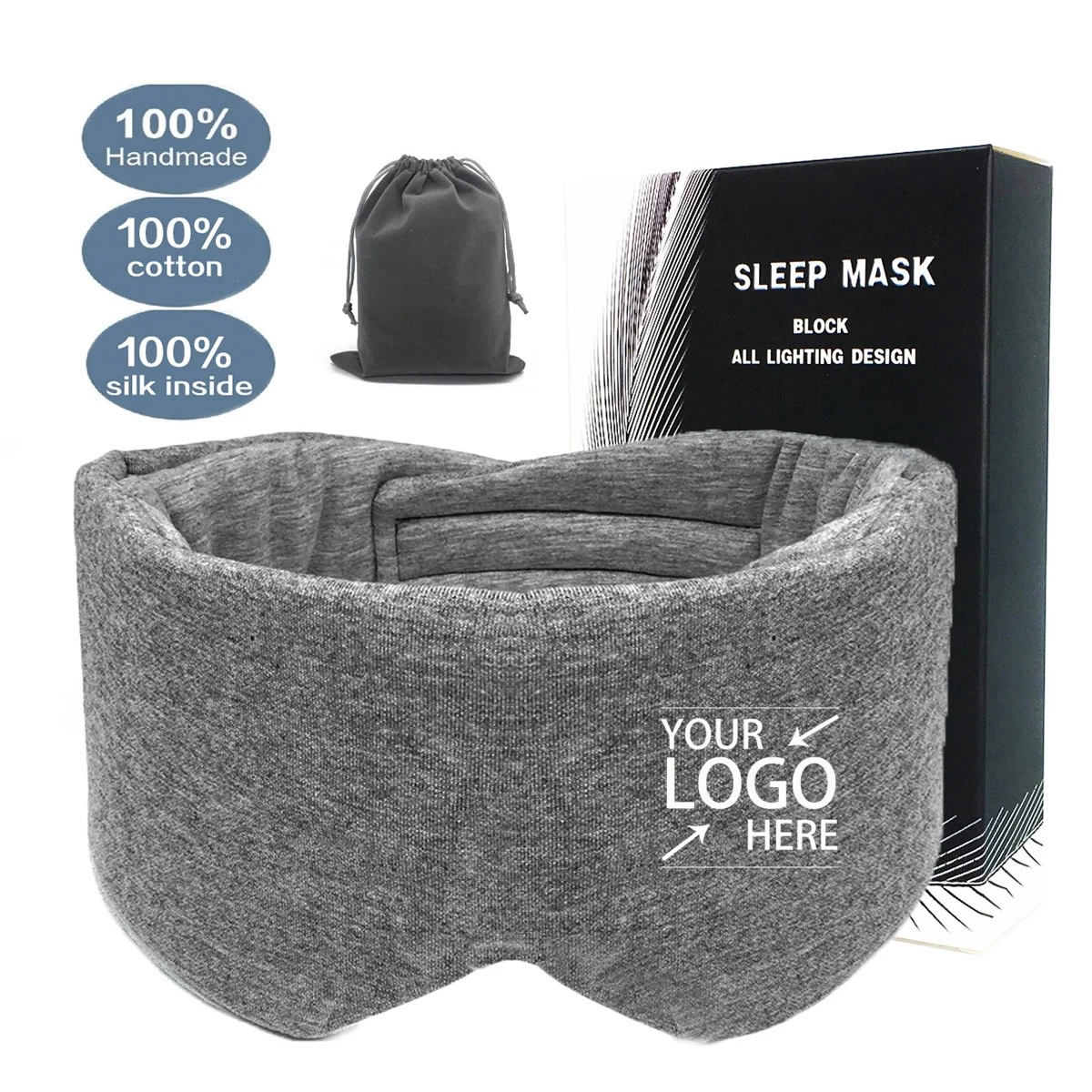 Surrounded Light Blocking Sleeping Mask 1
