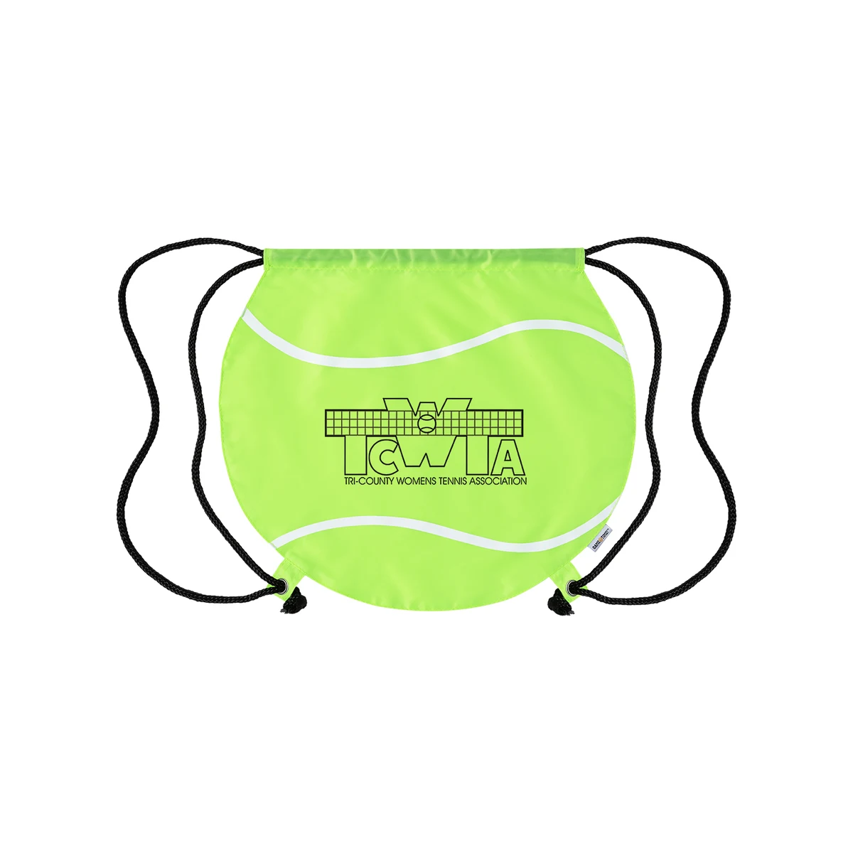 Tennis Ball Drawstring Bag 1