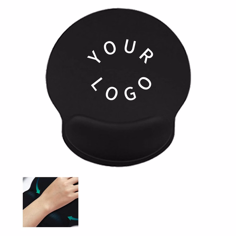 Mouse Pad with Wrist Rest for Gaming and Office Use