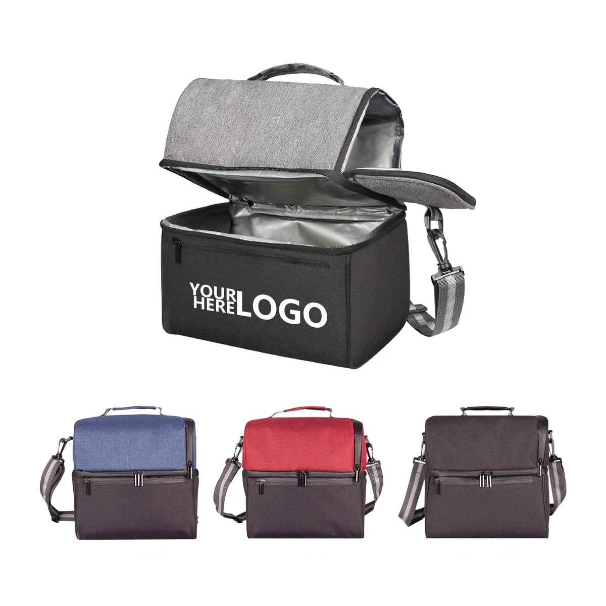 Double-Layer Insulated Oxford Picnic Cooler Bag 1