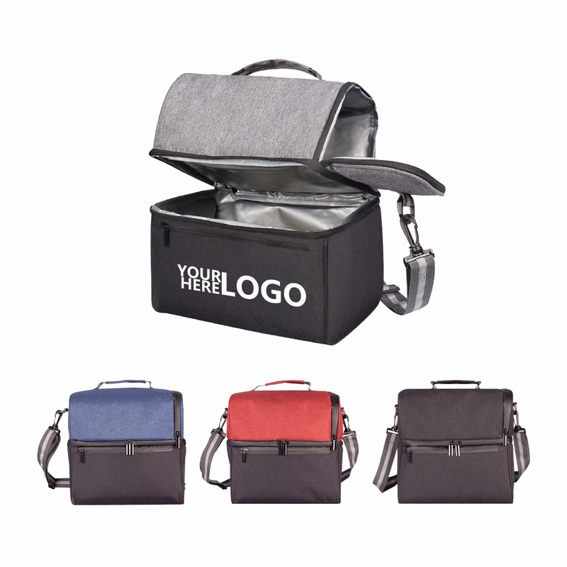 Double-Layer Insulated Oxford Picnic Cooler Bag