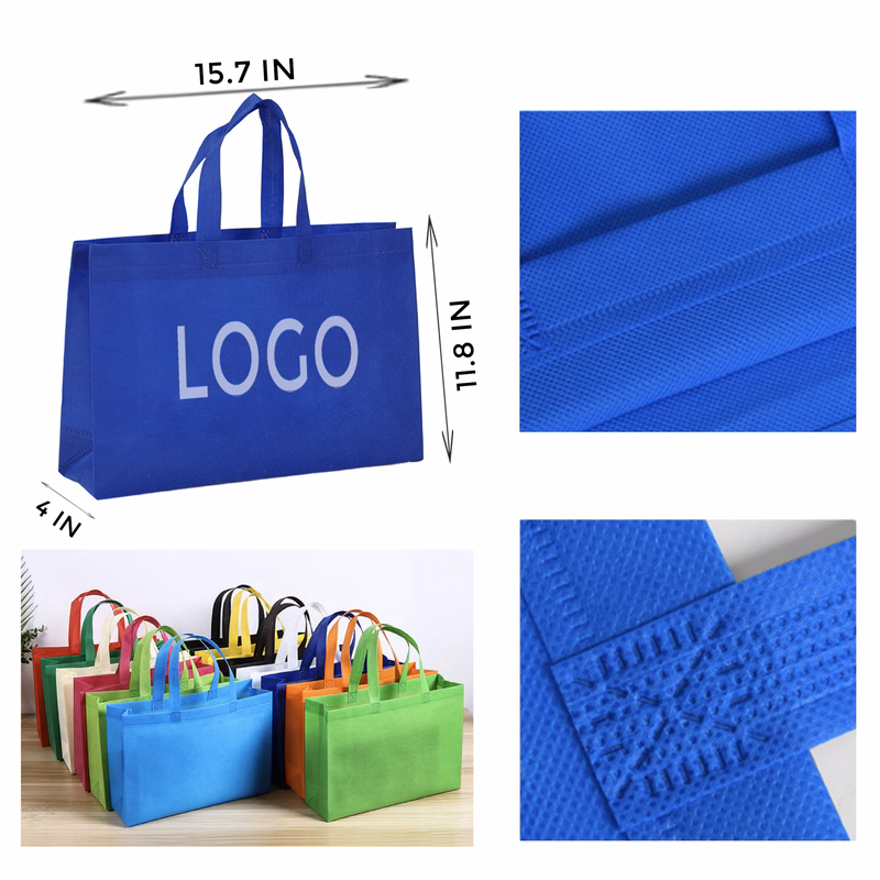 MOQ 10 PCS Stylish Horizontal Non - Woven Bag