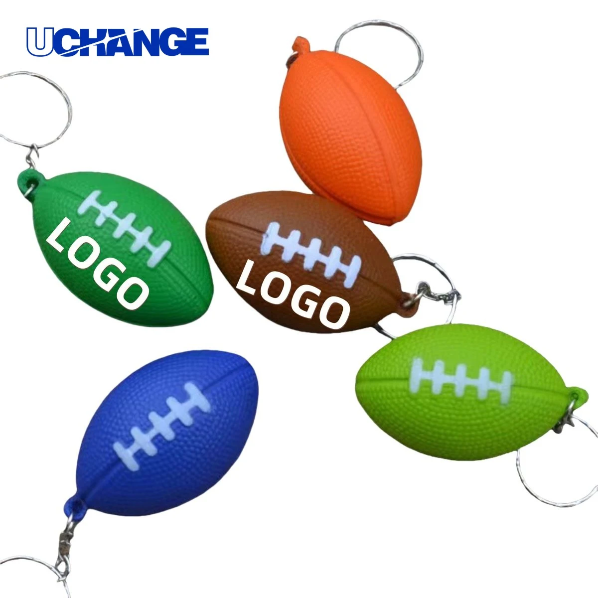 Football-Shaped Stress Relief Ball 1