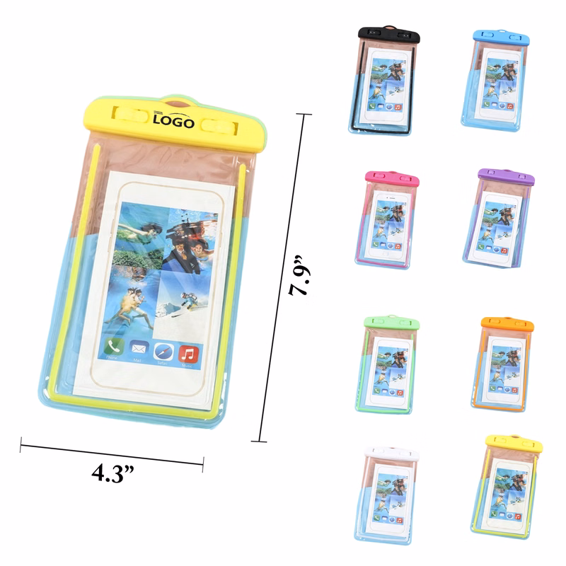Glowing Waterproof Phone Case for Outdoor Use