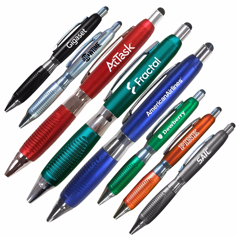 Smart Phone Stylus Ballpoint Pen With Comfort Grip