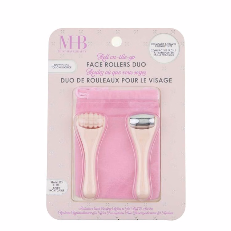 Mini Facial Rollers - 2 Pack
