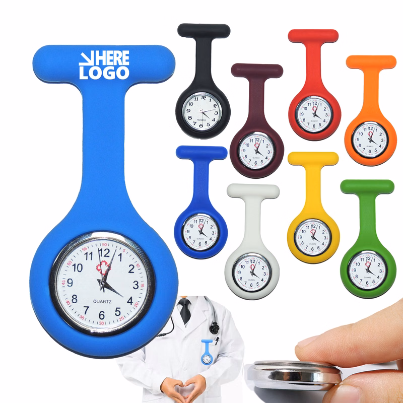 Silicone Waterproof Nurse Wall Watch MOQ 50