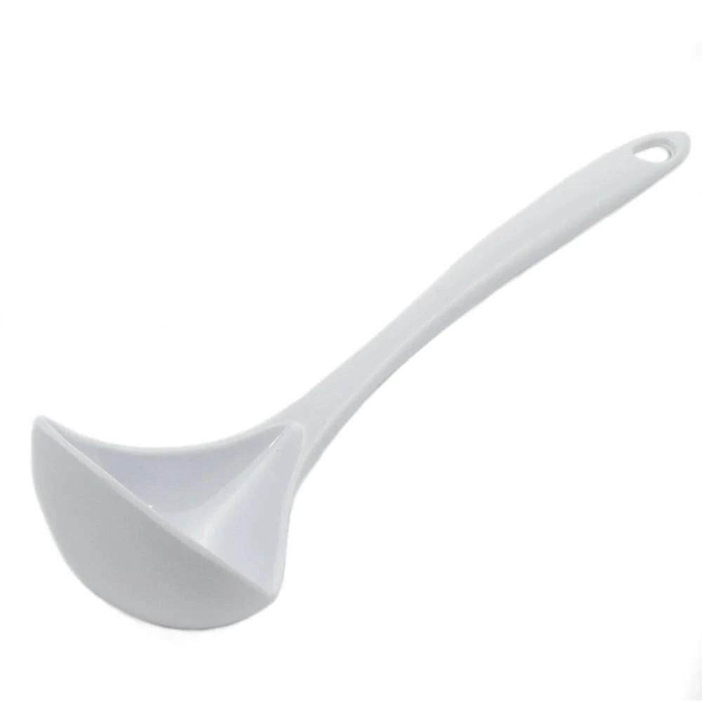 Soup Ladles - White 10.5" Melamine 1