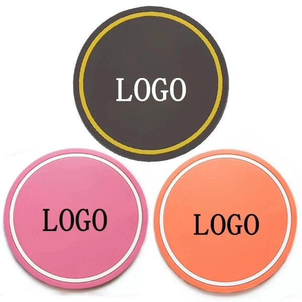 Soft PVC Coasters 1