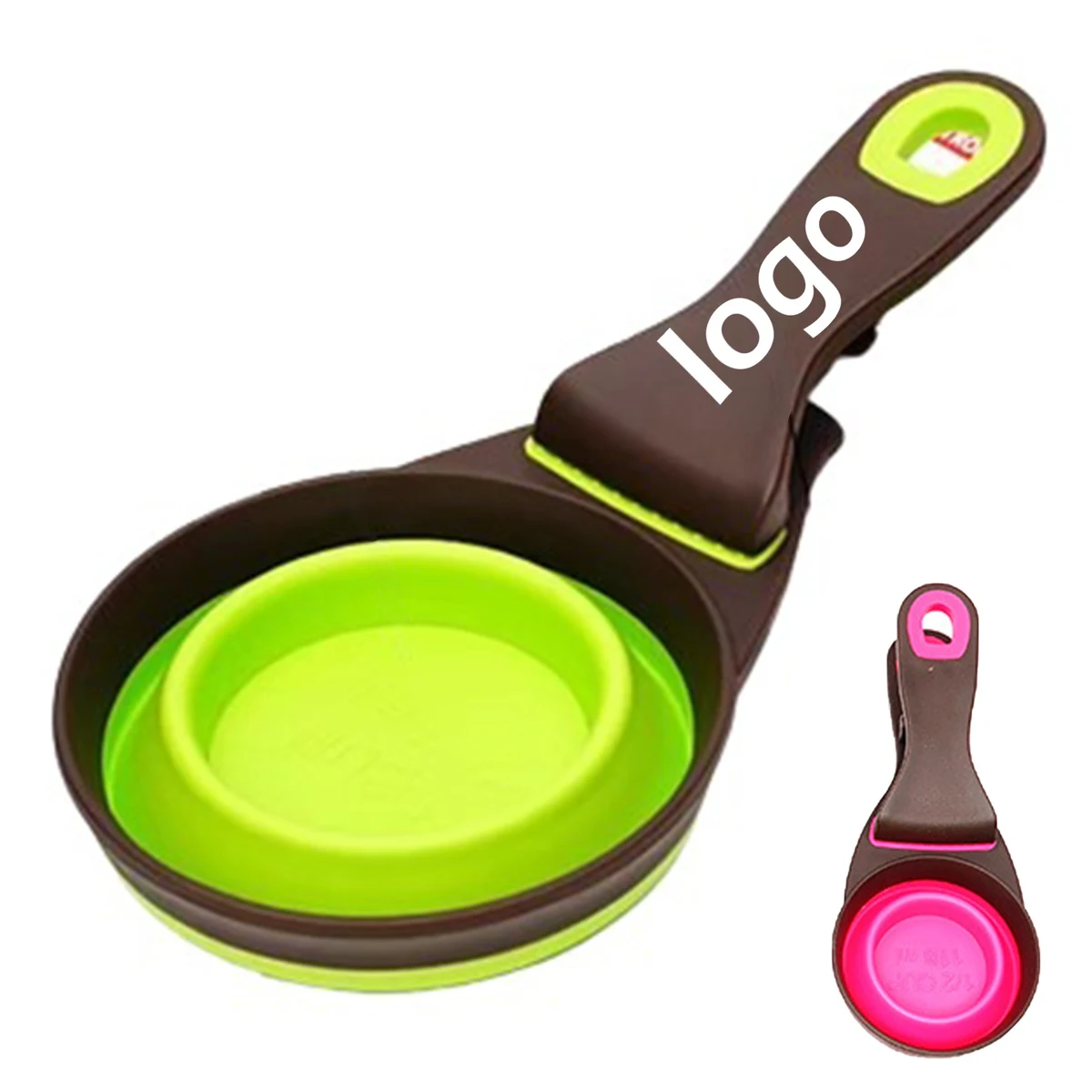 Folding Silicone Pet Spoon 1