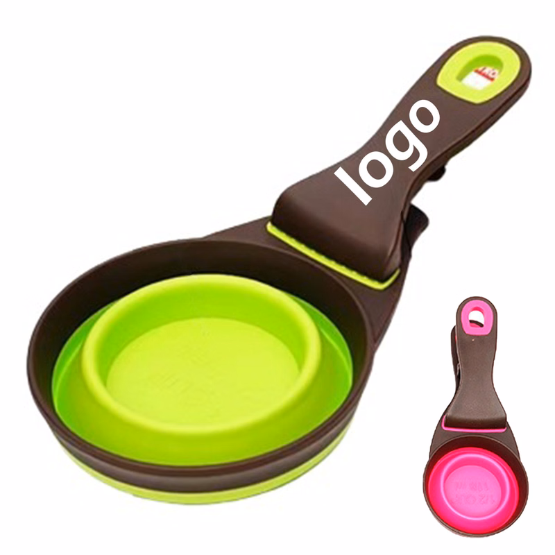 Folding Silicone Pet Spoon