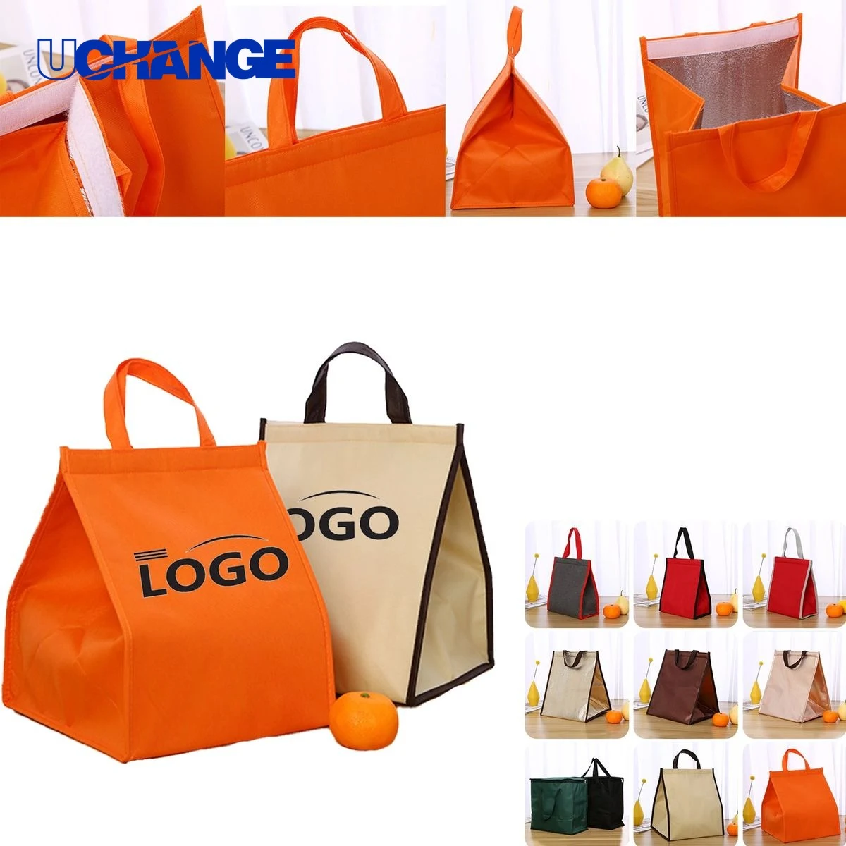 Insulated Reusable Shopping Tote Bag 1
