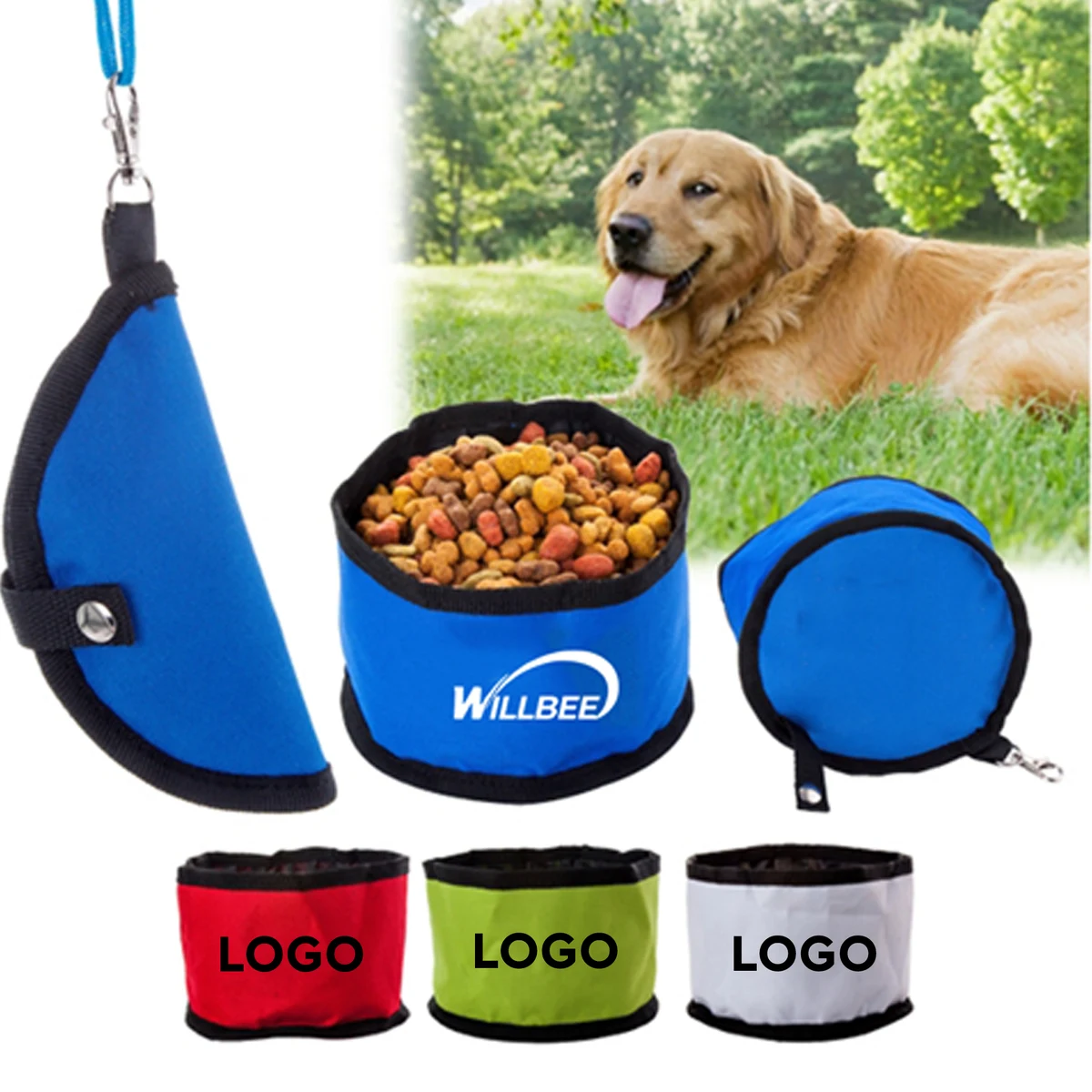 Portable Pet Bowl for Water & Food ?C Foldable Design 1