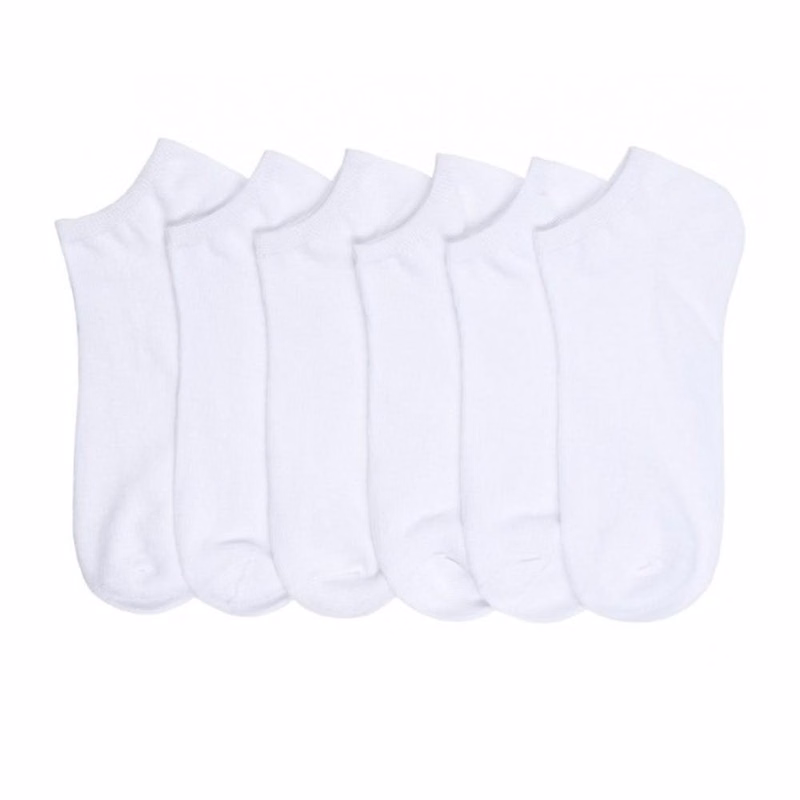 Adult Ankle Socks - Size 9-11 White