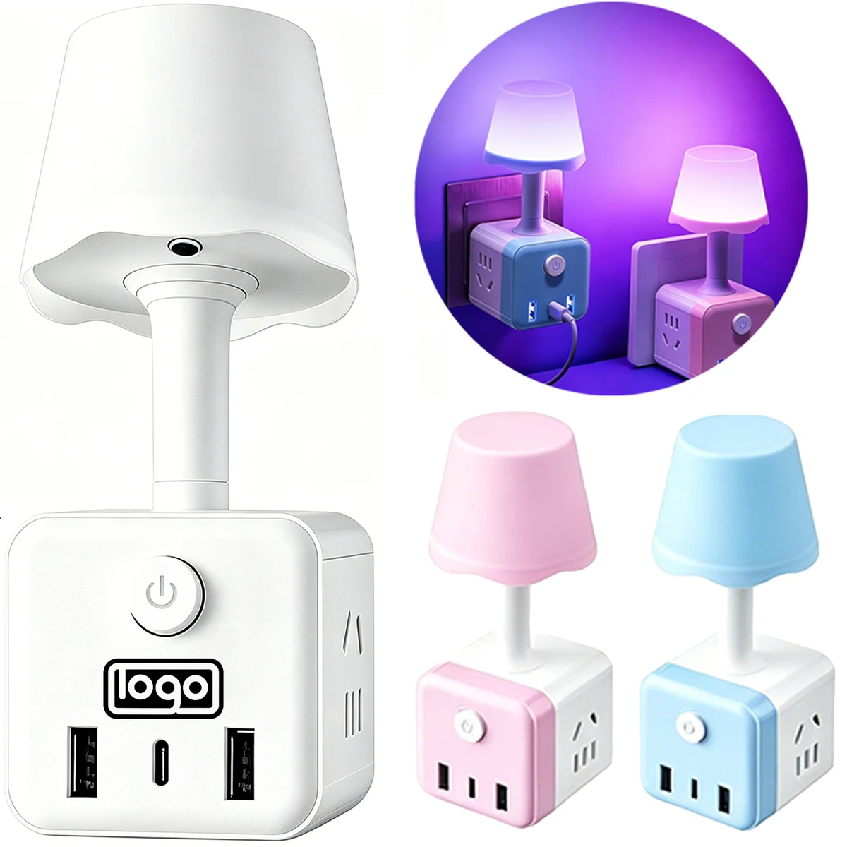 Voice-Controlled RGB Socket Lamp 1