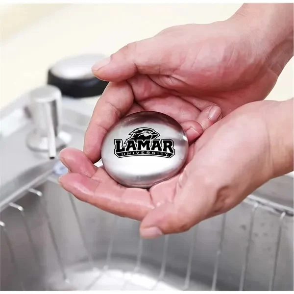 Custom Stainless Steel Odor Remover Soap Bar — Professional Kitchen Tool 1