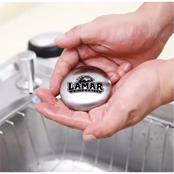Custom Stainless Steel Odor Remover Soap Bar — Professional Kitchen Tool