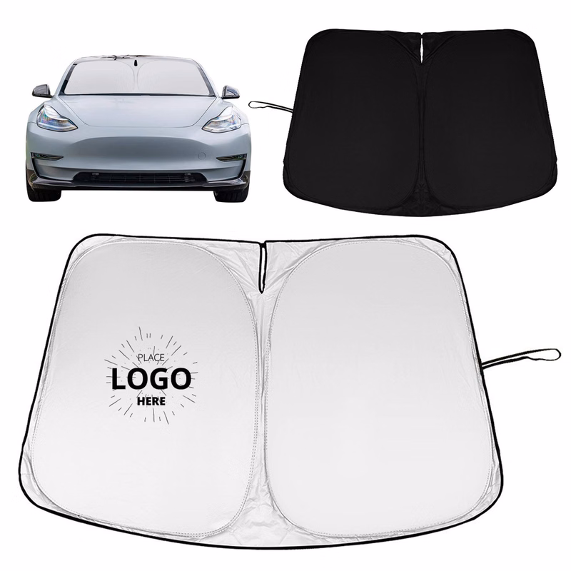 Universal Folding Car Sunshade Front side