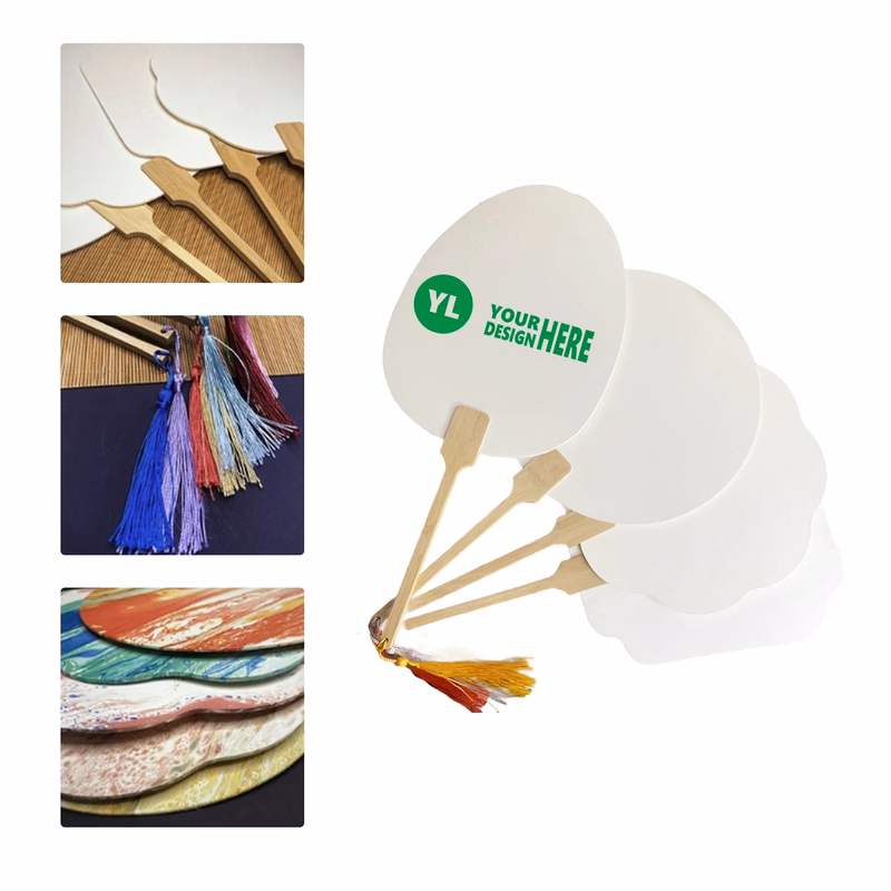 MOQ50 DIY Blank Fan