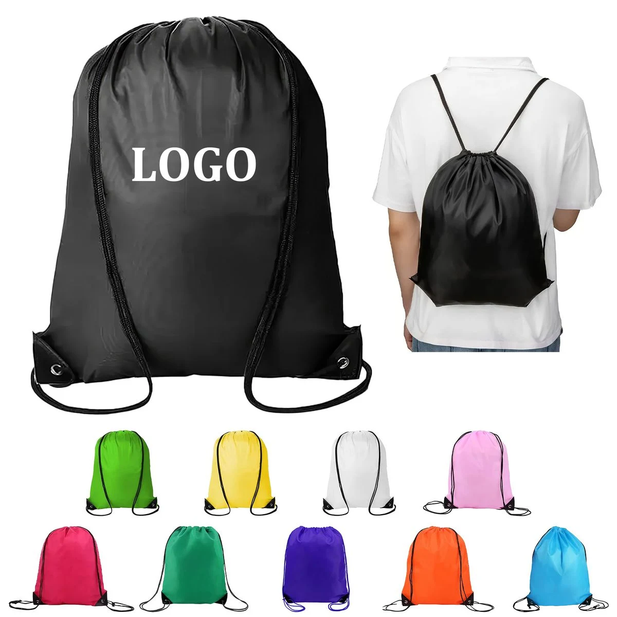 Drawstring Backpacks Bulk String Bag 1
