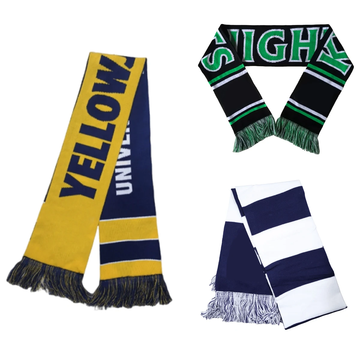 60" x 7" Custom Knit Stadium Scarf 1