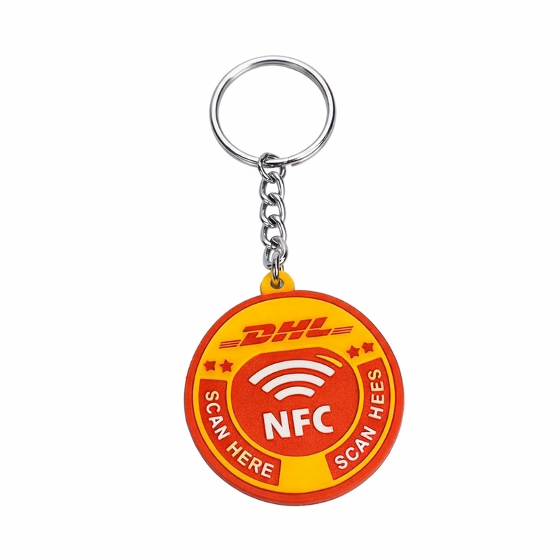 Custom NFC PVC Keychain