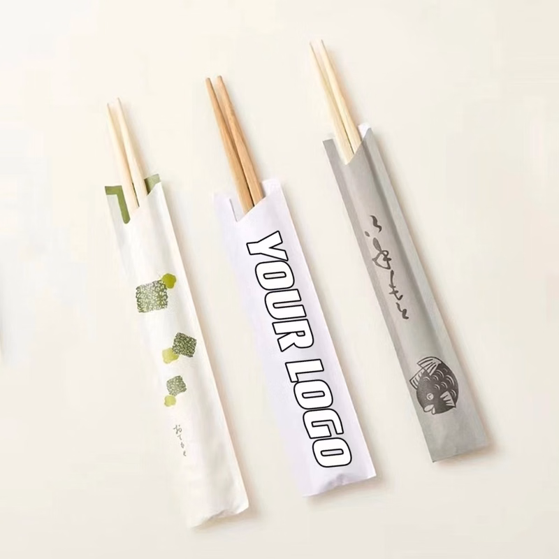 Customizable One-Off Bamboo Chopsticks For Chinese Dishes