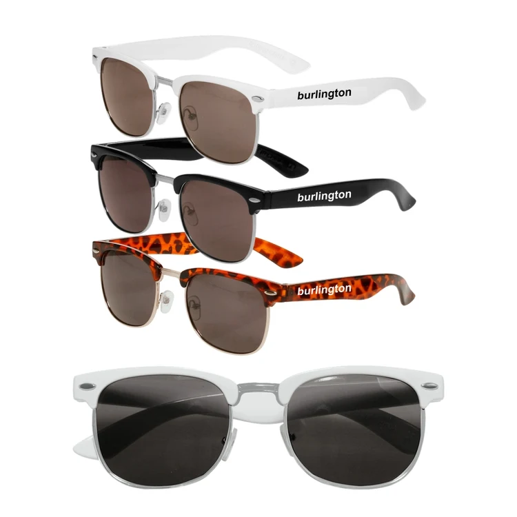 Half Frame Semi-Rimless Sunglasses 1