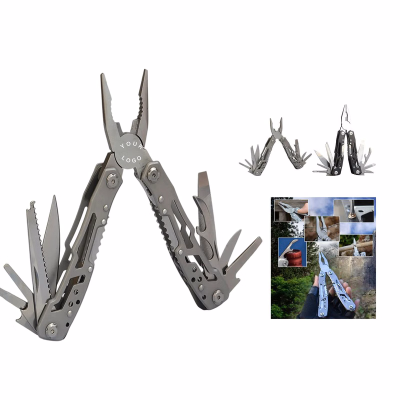 Steel Pocket Multi-Tool with Pliers