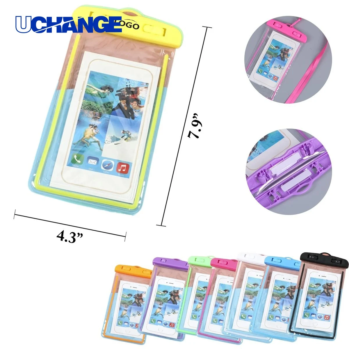 Glow Neck Waterproof Phone Pouch 1