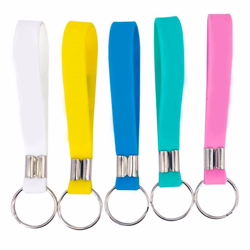 Silicone Strap Keychain