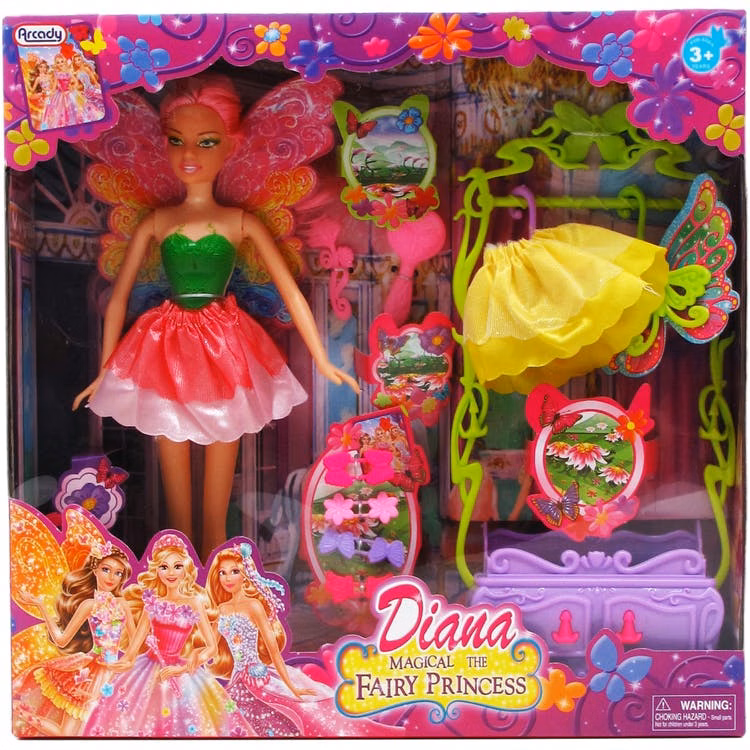 Diana Fairy Princess Doll with Accessories 11.5"