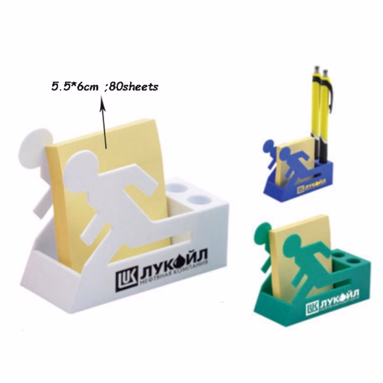 Pen Holder With Memo Pad