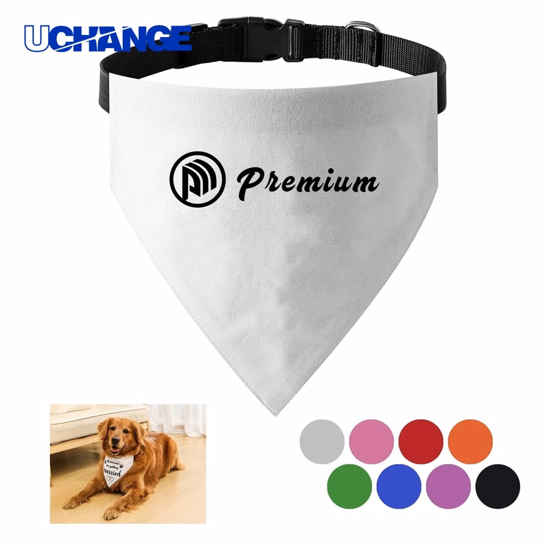 Adjustable Buckle Dog Bandana Pet Accessory