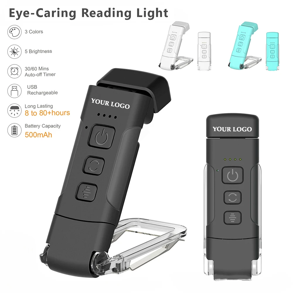 USB Rechargeable Book Light for Reading in Bed 1