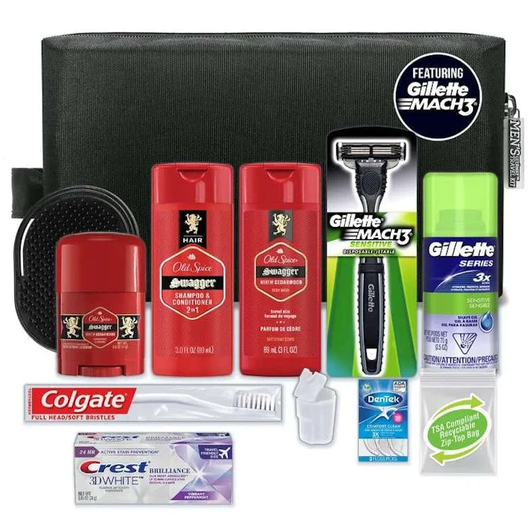 Men's Premium Travel Kit - 11 Piece 1