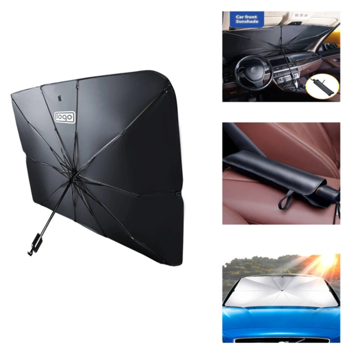 Car Sun Shade Protector Parasol Auto Front Window 1
