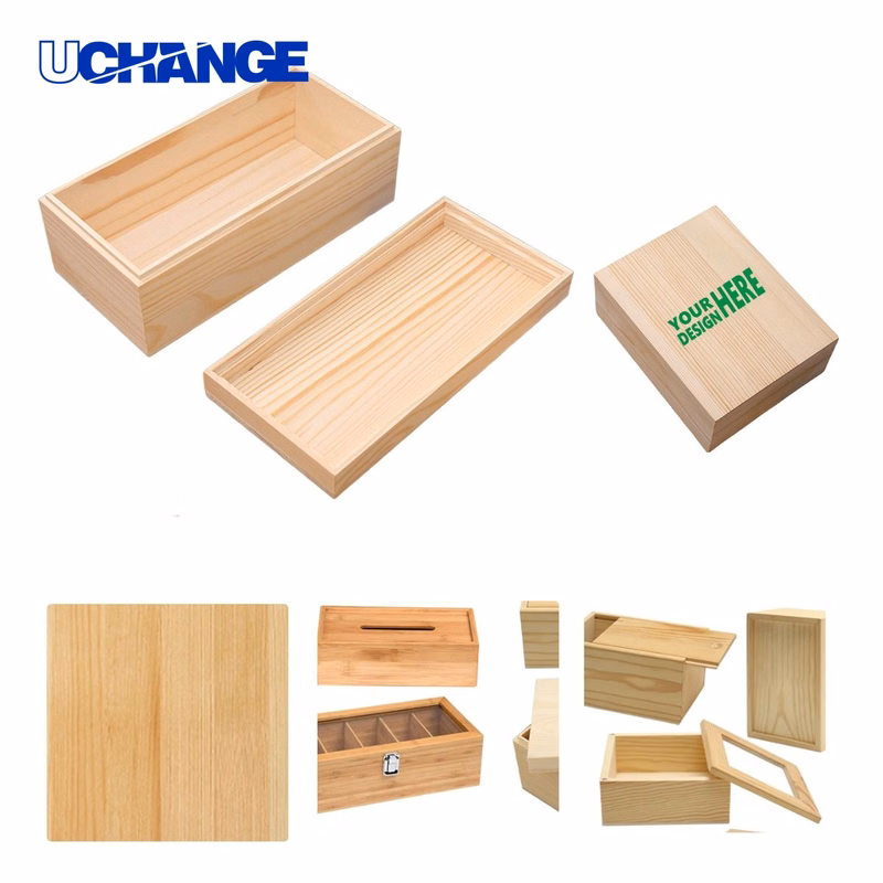 Custom Wooden Gift Packaging Boxes MOQ Fifty