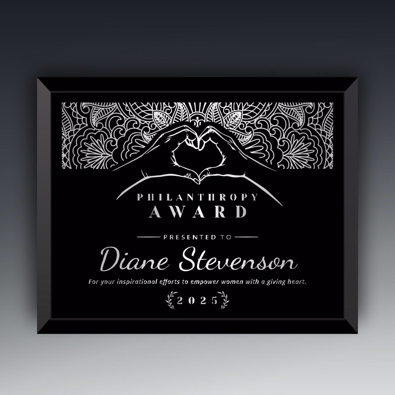 Black Mirror Plaque