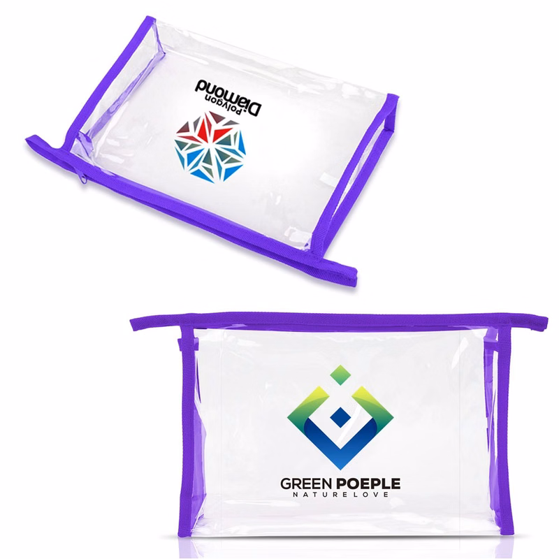 Large Clear Toiletry Cosmetic Bag