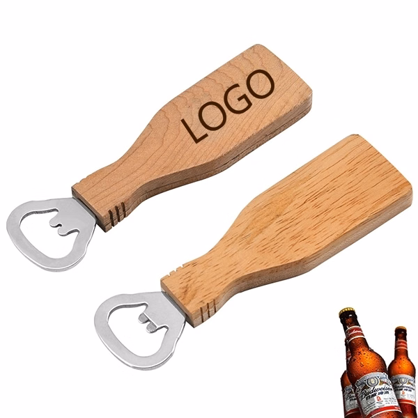 Personalized Wood beer Bottle Openers