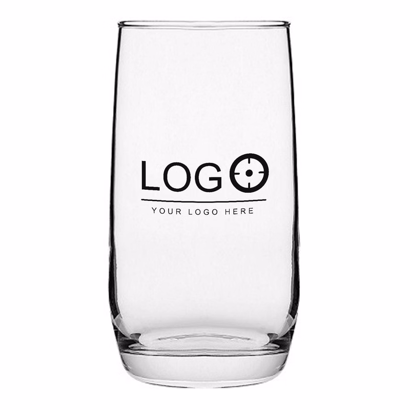 12 oz Egg-Shape Clear Wine Glass