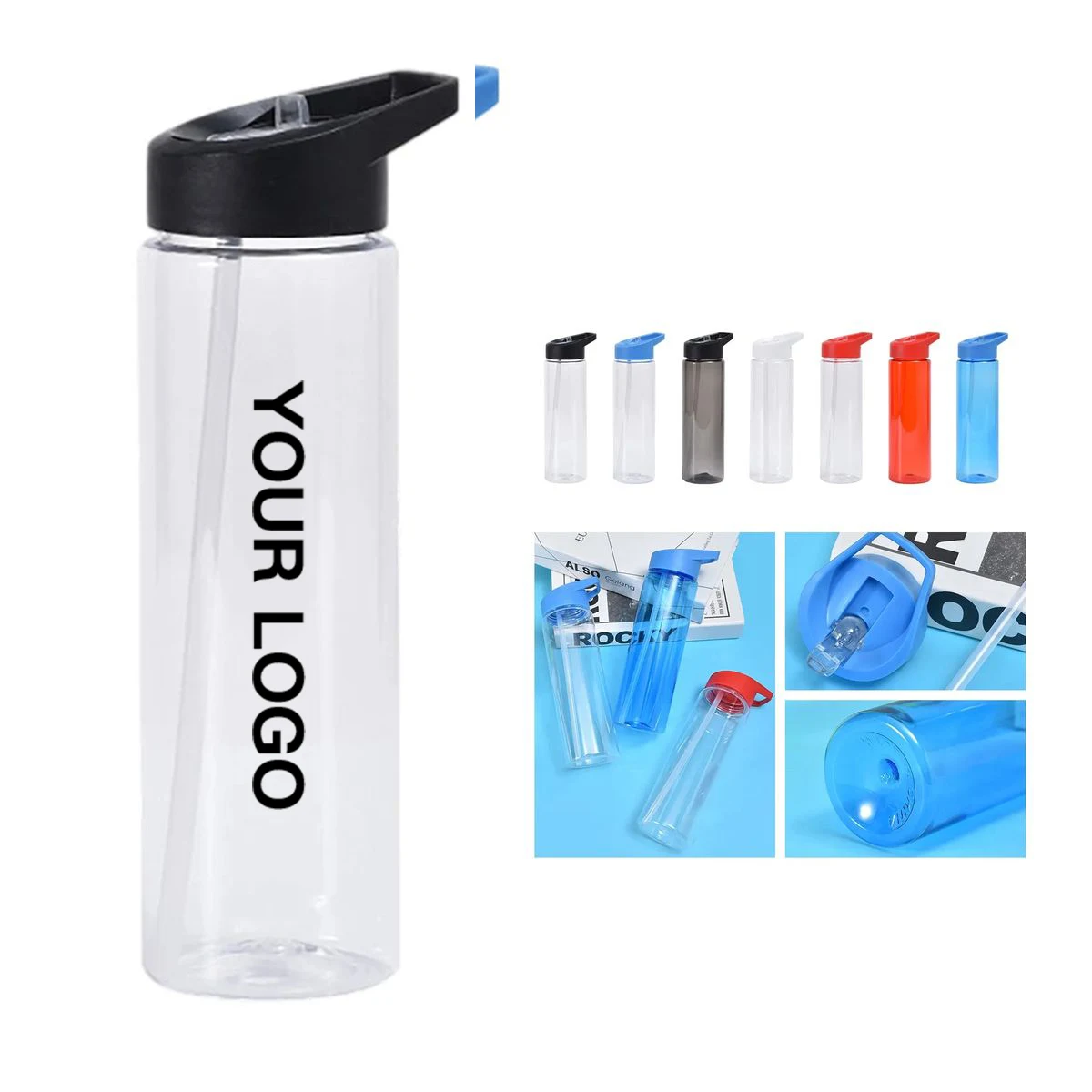 Hydration Cup with Handle and Straw 24oz Capacity 1
