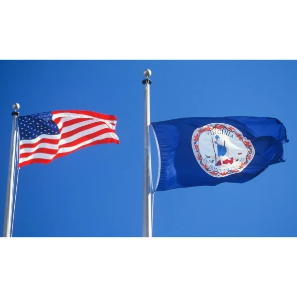 Virginia Official Flag - ePoly 1