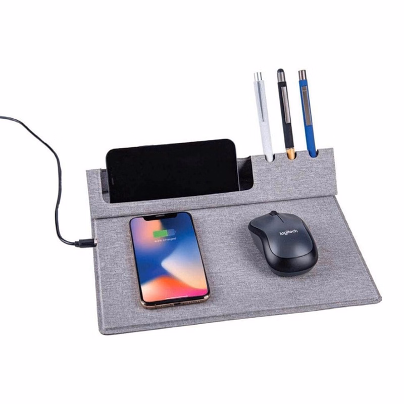 3 in 1 10w Wireless Charger Computer Mouse Pad