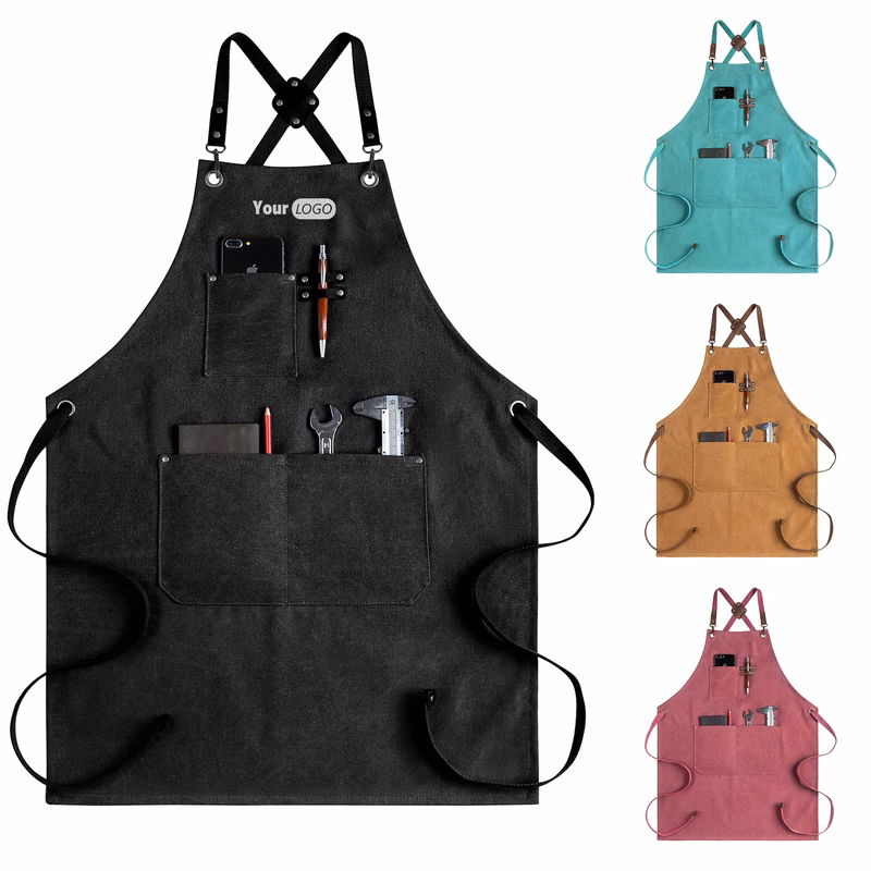 Canvas Multifunctional Pocket Carpentry Apron