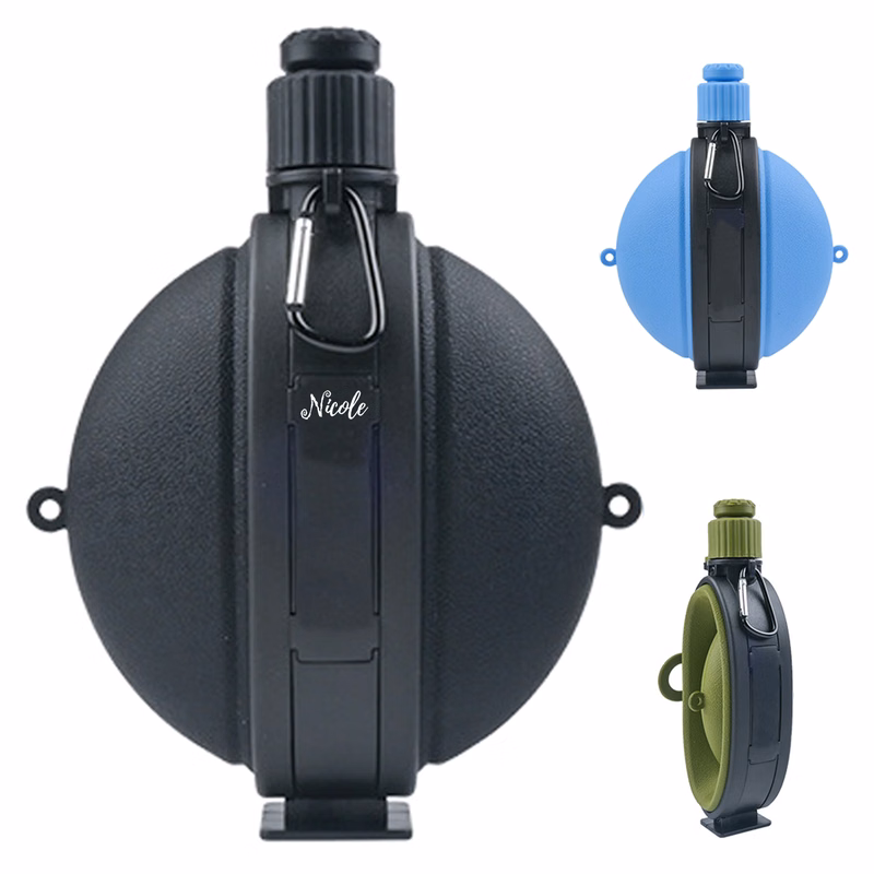 20oz Silicone Outdoor Collapsible Canteen